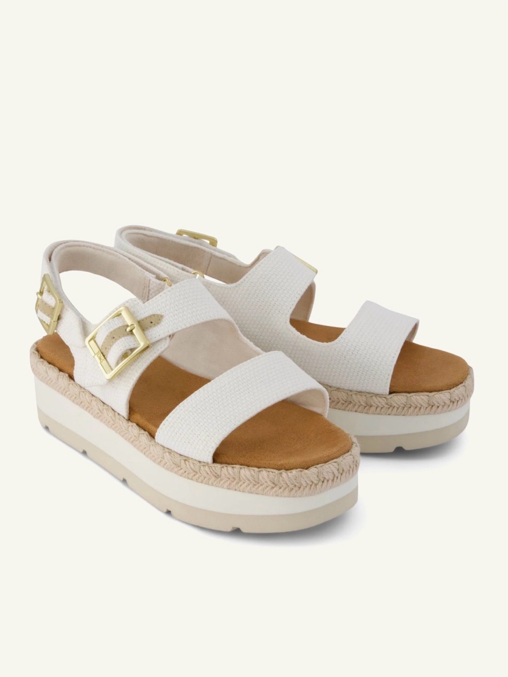 TOMS Giana Flatform Sandal BNWT SZ 9
